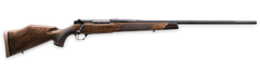Weatherby Mark V Deluxe 25 WBY RPM 4+1 24" Bolt-Action Rifle - High Gloss Blued/Walnut