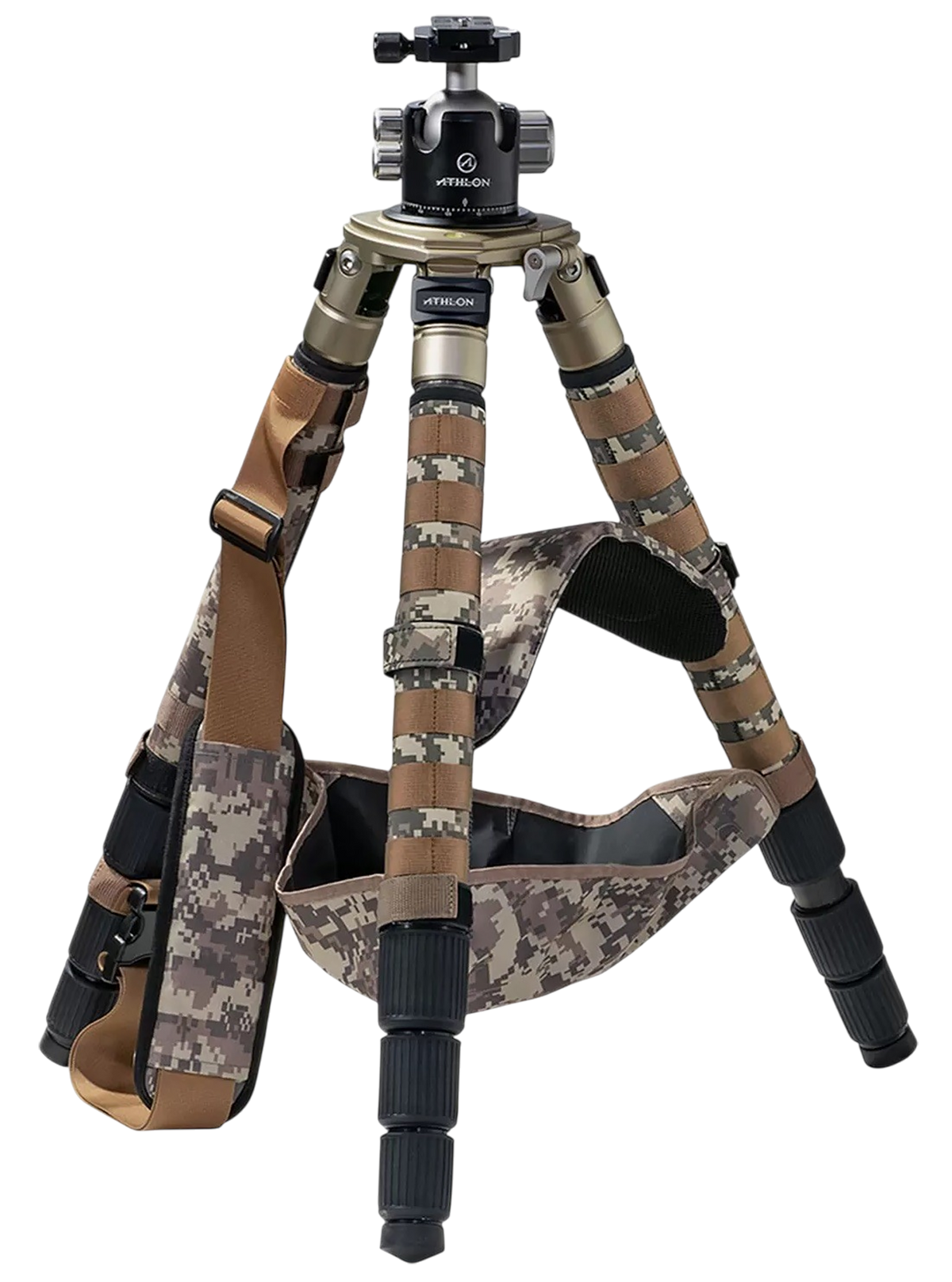 Athlon Midas CF32 32mm Carbon Fiber Tripod 44mm Ball Head