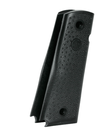 Hogue OverMolded 1911 Govt Grip Panels Cobblestone w/Palm Swells