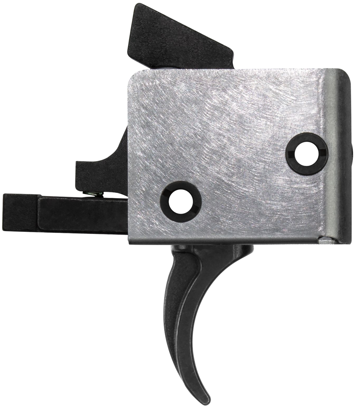 CMC Triggers 91505 Drop-In AR-15, AR-10 Single-Stage Curved 3-3.5 lbs Large Pin - Black
