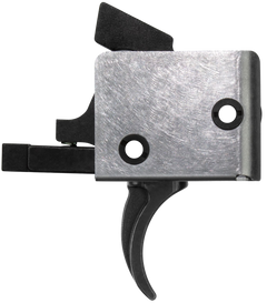 CMC Triggers 91505 Drop-In AR-15, AR-10 Single-Stage Curved 3-3.5 lbs Large Pin - Black