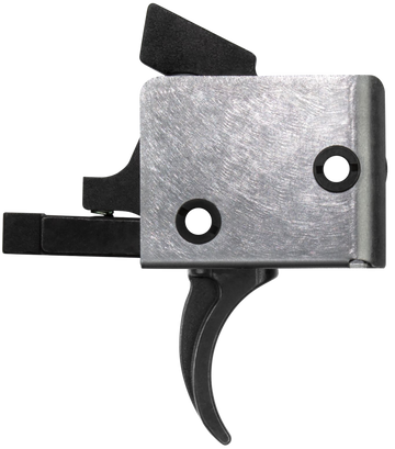 CMC Triggers 91505 Drop-In AR-15, AR-10 Single-Stage Curved 3-3.5 lbs Large Pin - Black