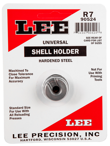 Lee Precision 90524 Shell Holder Universal #7R 30 M1 Carbine / 32 ACP