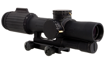 Trijicon VCOG 1-6x24mm LED Red Segmented Circle w/Crosshair .223 77gr Riflescope - Black Hardcoat Anodized