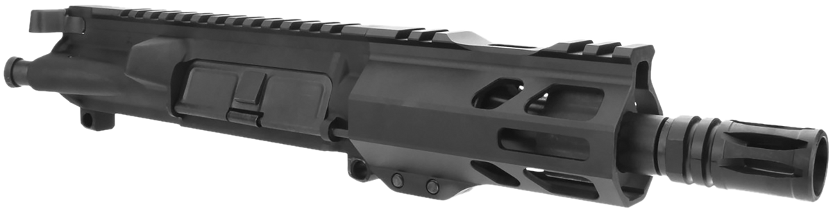 TacFire BU762395 AR-15 7.62x39mm 5" Complete Pistol Upper w/ BCG - Black Nitride