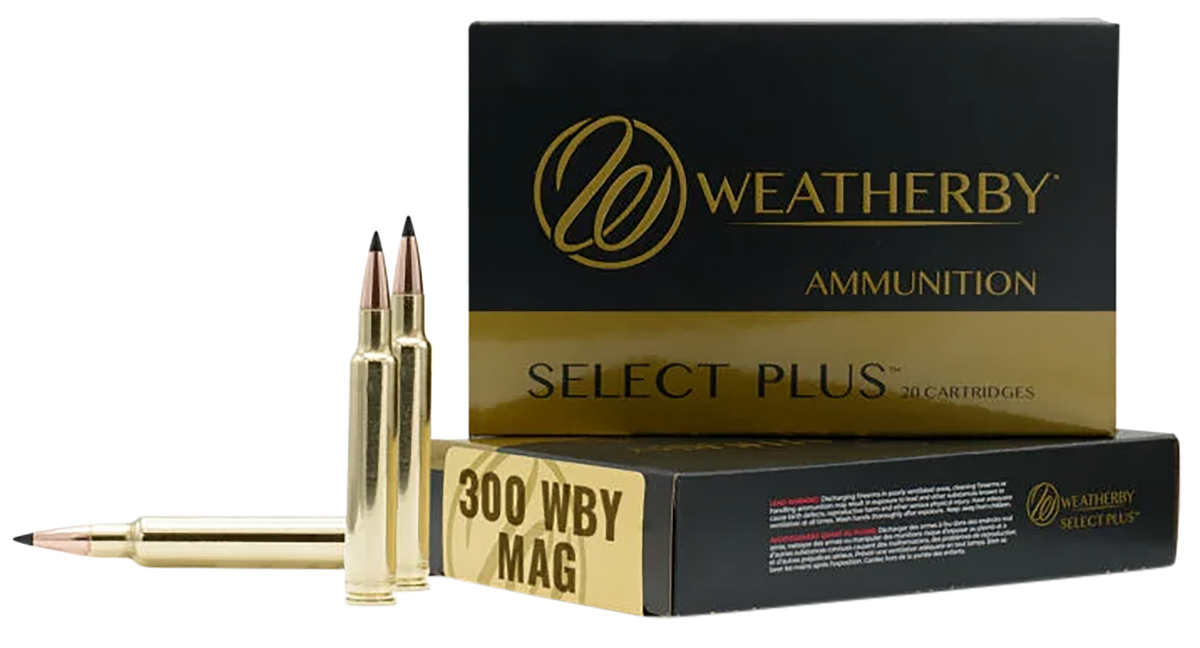 Weatherby Select Plus 300 WBY Mag 200gr Hornady ELD-X 20rd - Box or Case