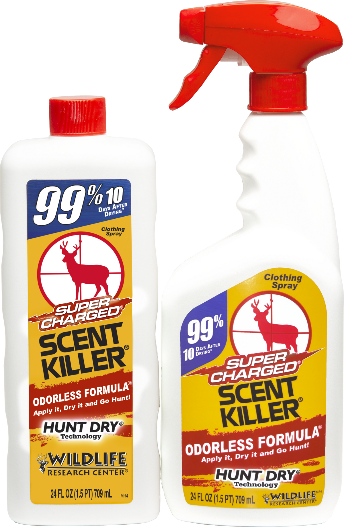 Wildlife Research 559 Super Charged Scent Killer Combo 24 oz Trigger Spray Odor Eliminator