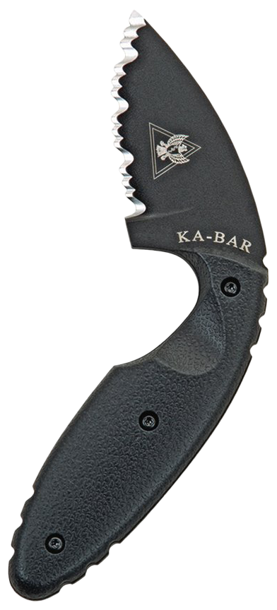 Ka-Bar 1481 TDI Law Enforcement 2.31" Drop Point Serrated Fixed Blade Knife