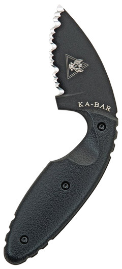 Ka-Bar 1481 TDI Law Enforcement 2.31" Drop Point Serrated Fixed Blade Knife