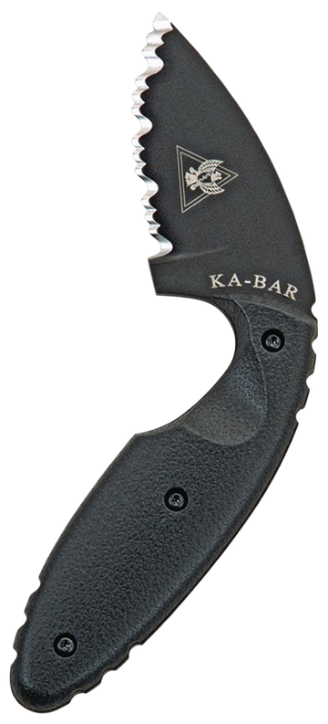 Ka-Bar 1481 TDI Law Enforcement 2.31" Drop Point Serrated Fixed Blade Knife