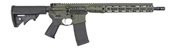 LWRC Individual Carbine DI 300 Blackout 16.1" 30+1 Semi-Auto Rifle - OD Green