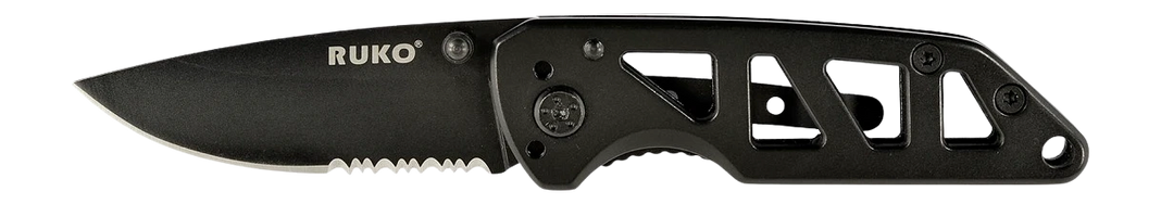 Rynoblade Knives RUKO RUK0162-CS 440A TiN 2-1/2" Ti-Tact Folding Knife