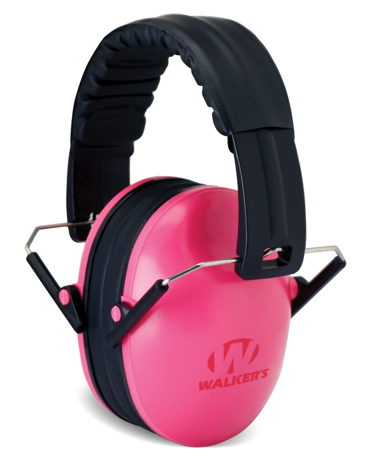 Walkers Game Ear Youth Passive Muff 23 dB Over the Head Pink/Black Polymer