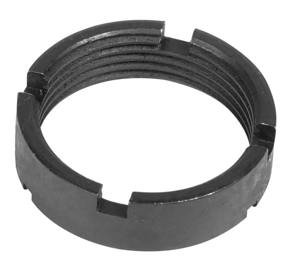 LBE Unlimited ARCNUT Castle Nut 4140 Steel Black Phosphate AR-15