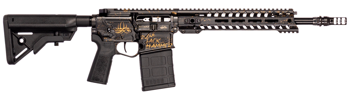 Patriot Ordnance Factory Rogue Jack Hammer 308 Win 13.75" 20+1 Semi-Auto Rifle - Limited