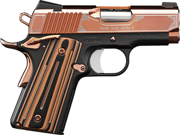 Kimber Ultra II 9mm Luger 3" 8+1 Semi-Auto Pistol - Rose Gold PVD