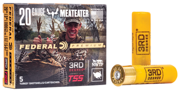 Federal PTDX258567 Premium 3rd Degree 20Gauge 3" 1 1/2oz 5/6/7Shot 5 Per Box/50 Case