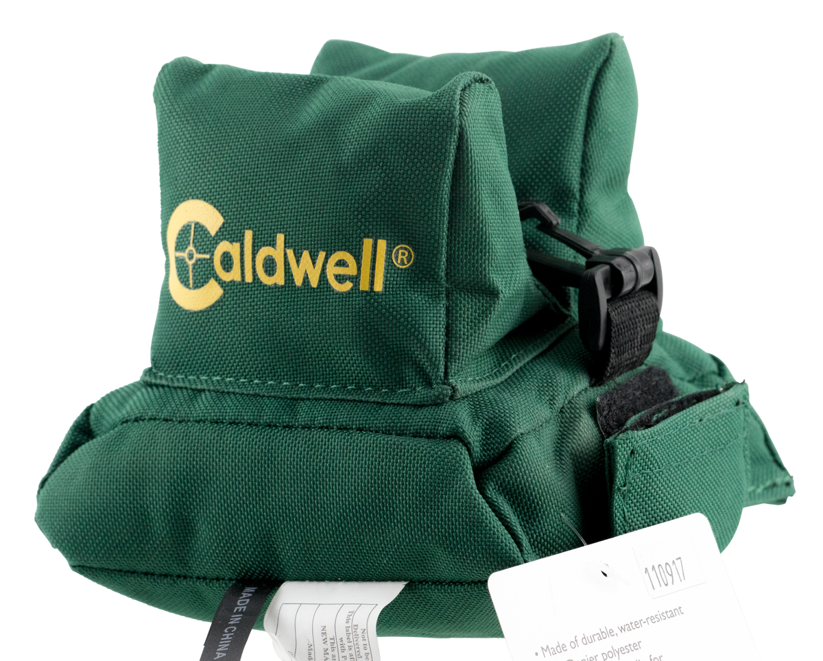 Caldwell DeadShot Prefilled Rear Bag 4.5" x 5" x 5" Green 600D Polyester