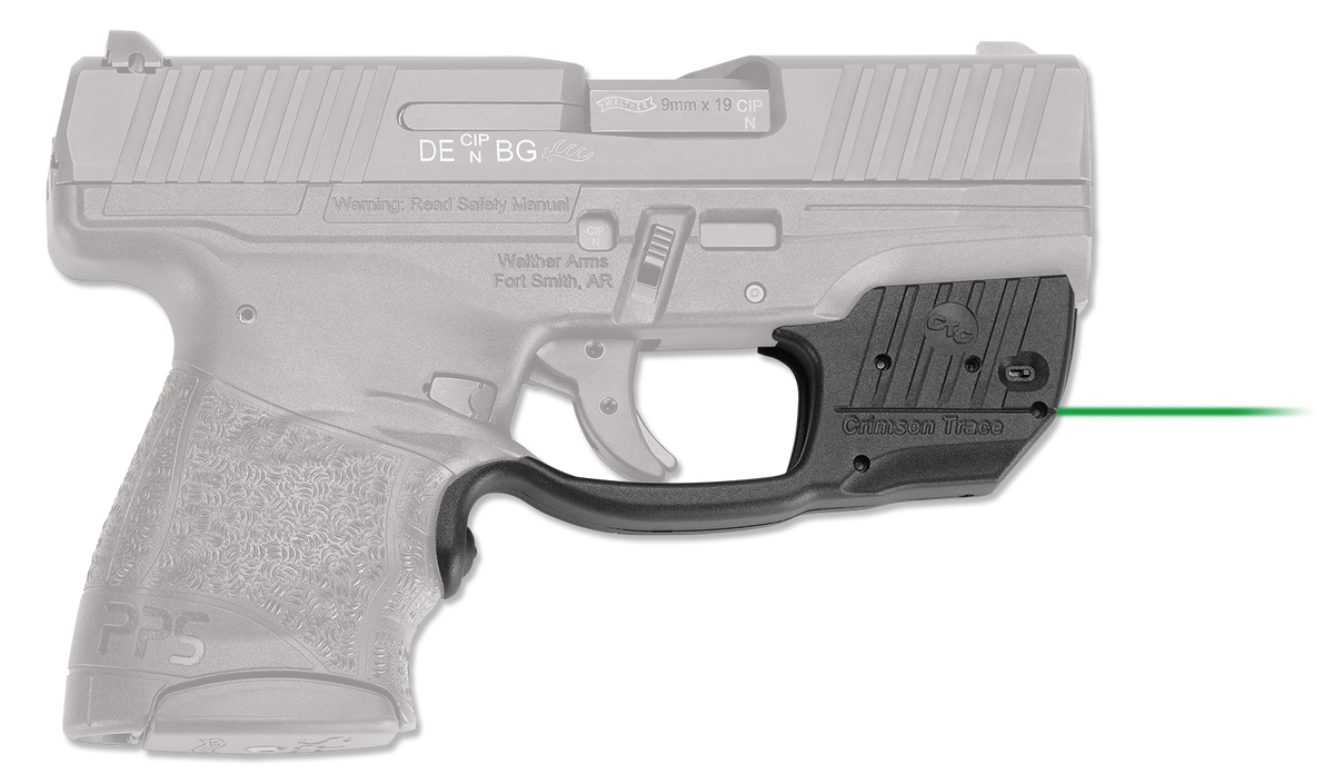 Crimson Trace Laserguard LG-482G Green Laser Sight for Walther PPS M2