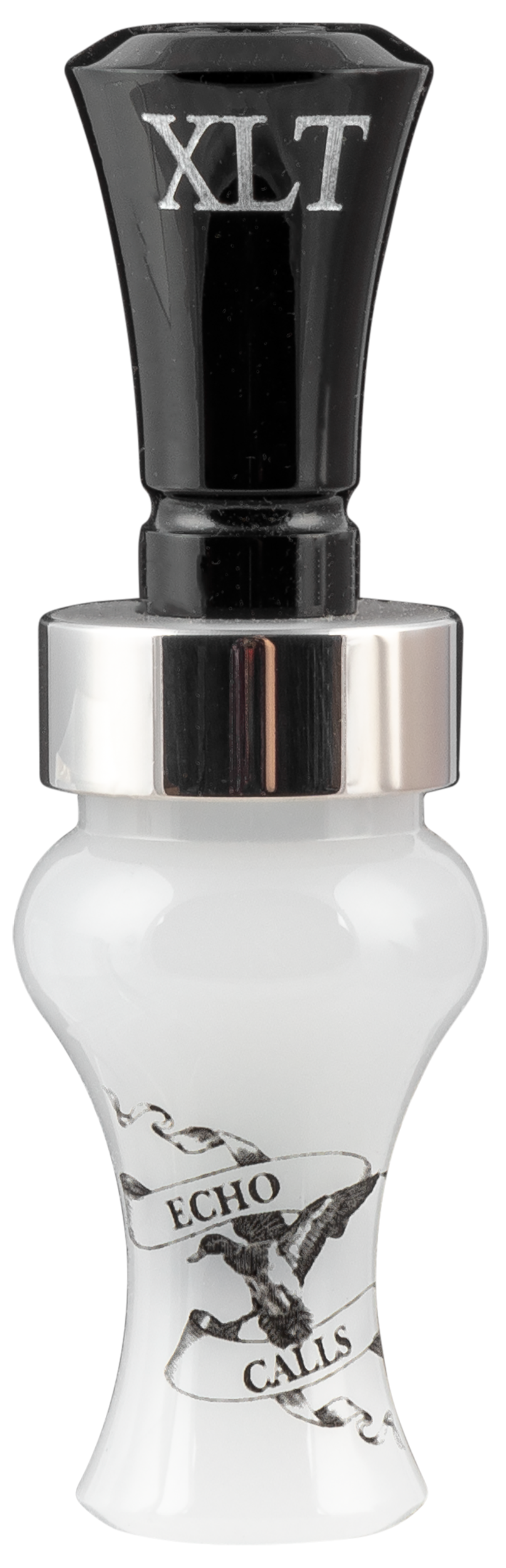 Echo Calls XLT Single Reed Mallard Hen Acrylic Duck Call - Black/Pearl