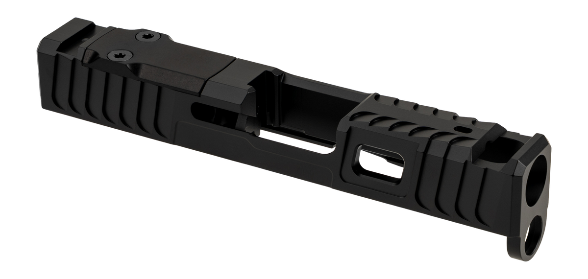 Zaffiri Precision IBS Slide Glock 43X 17-4 Stainless Black - RMSc Optic Cut