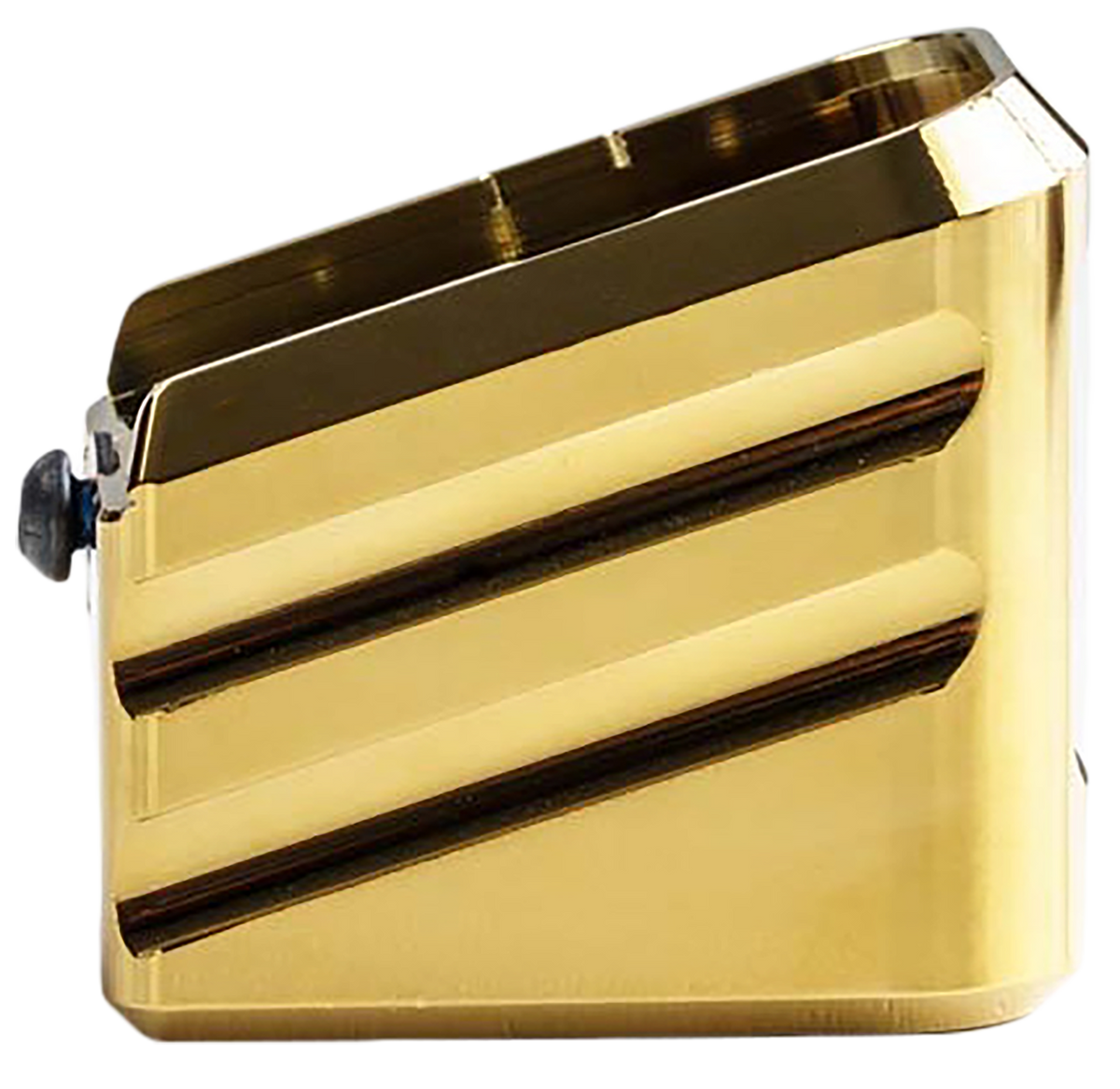 Cross Armory CRG+0MEG17GD +0 Magazine Extension Glock 17/22/31 Gen 1-5 Gold Aluminum