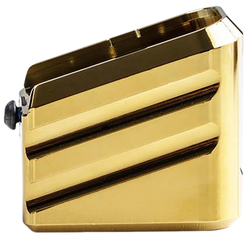 Cross Armory CRG+0MEG17GD +0 Magazine Extension Glock 17/22/31 Gen 1-5 Gold Aluminum