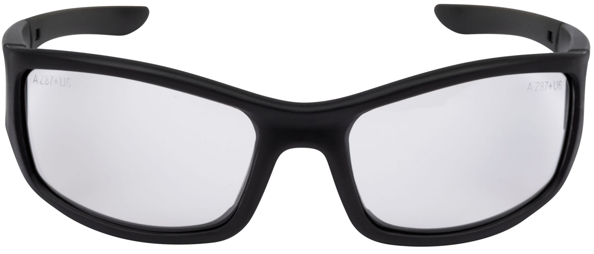 Allen ULTRX 4137 Sync Safety Glasses Clear Lens Black Frame