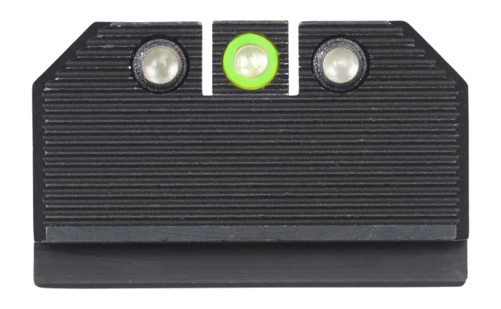 Night Fision Optics Ready Fiber Sight for Glock 17/19 with RMR Cut - Green Tritium Front/Rear Set