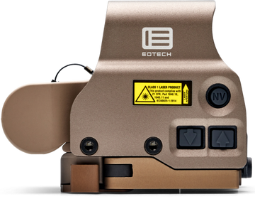 EOTech EXPS3-0T 1x 1 MOA Red Dot/68 MOA Ring Holographic Weapon Sight - Tan