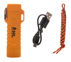 Survive Outdoors Longer Fire Lite Fuel Free Lighter Orange