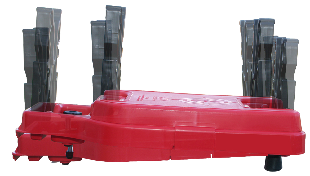 MTM Case-Gard SNCR30 Site-In-Clean Rest & Cleaning Center - Red