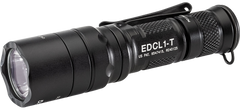 Surefire EDCL1-T Everyday Carry Light 1 5/500 Lumens White LED Flashlight - Black Anodized