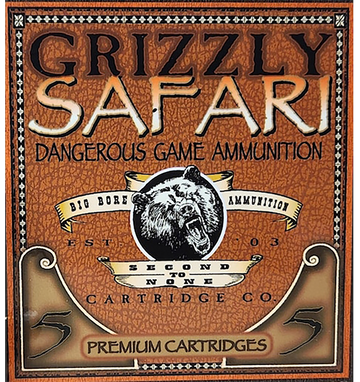 Grizzly Ammo 500 Nitro Express 570gr Triple Shock X - Box or Case