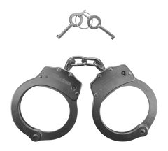 Cold Steel Standard Size Handcuffs - Nickel-Plated Carbon Steel