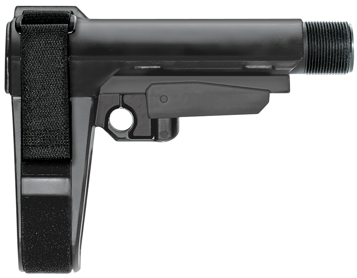 SB Tactical SBA3X01SB SBA3 X Synthetic Black 5-Position Adjustable for AR-Platform (Tube Not Included)