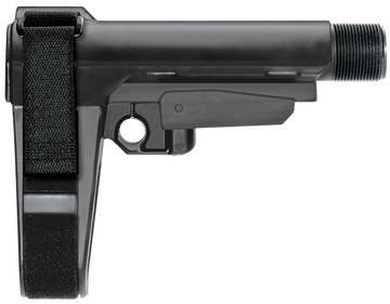 SB Tactical SBA3X01SB SBA3 X Synthetic Black 5-Position Adjustable for AR-Platform (Tube Not Included)