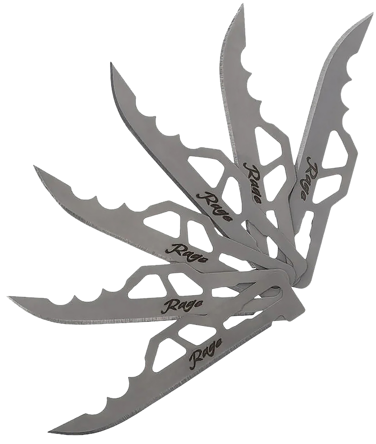 Schrade Enrage 8 Replacement Blades 3" 420A Stainless Steel - 8 Blade Pack