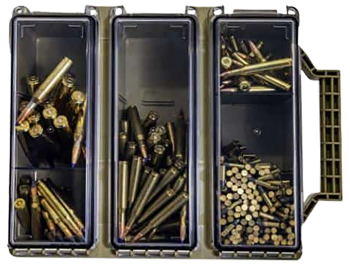 Berry's Tri-Can Triple Ammo Can - Tan Plastic