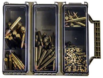 Berry's Tri-Can Triple Ammo Can - Tan Plastic