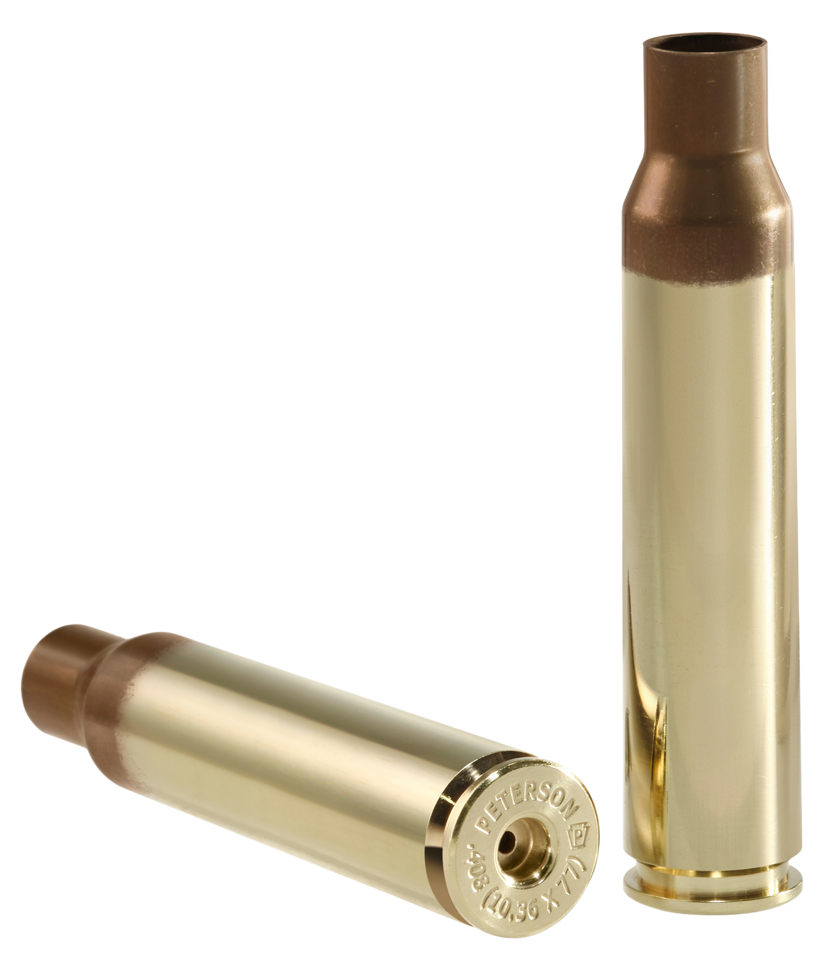 Peterson Cartridge .408 CheyTac (10.36x77) Brass Rifle Casings - 50/Box