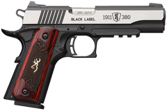 Browning 1911-380 Black Label Medallion Pro Compact 380 ACP 3.63" 8+1 Semi-Auto Pistol