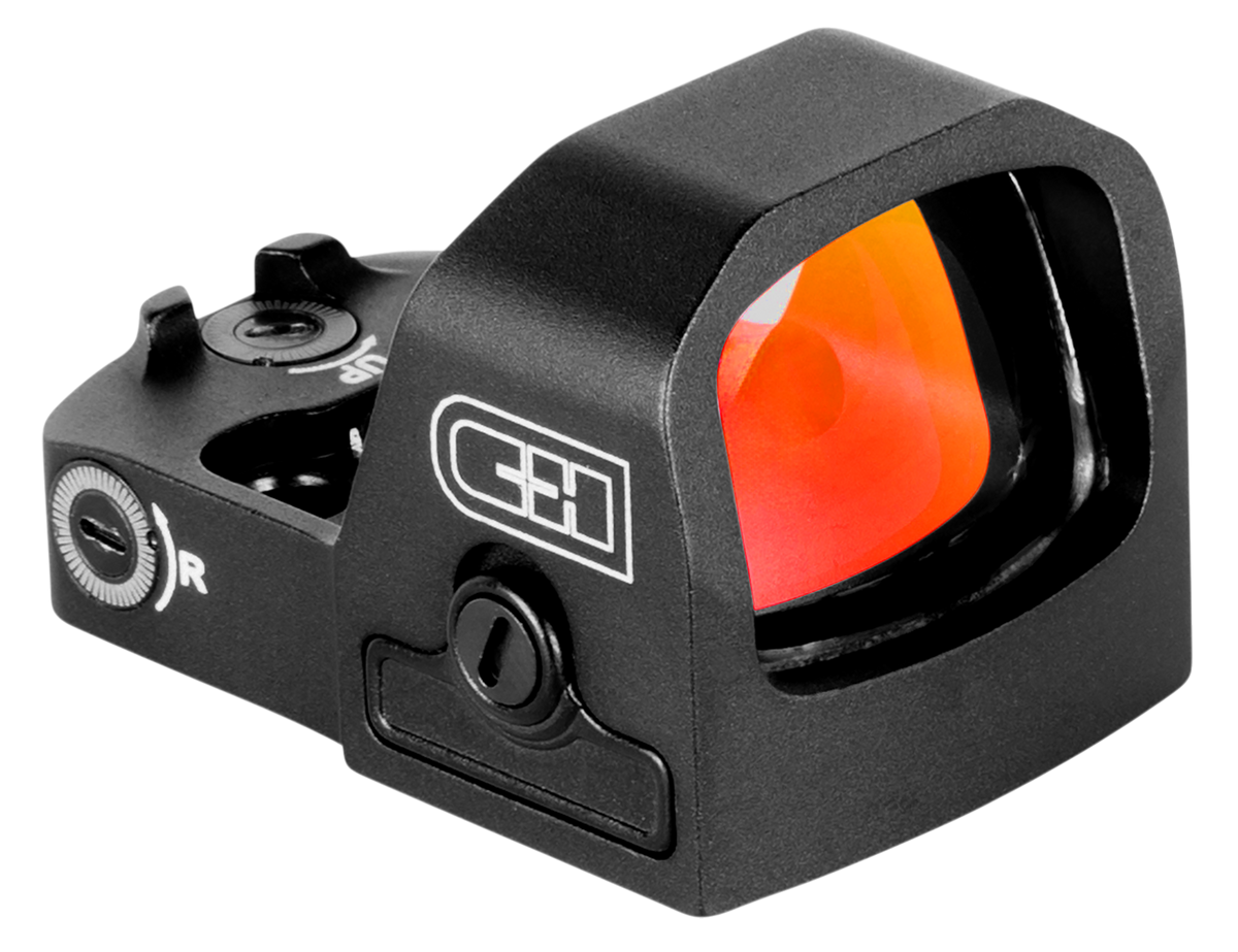 C&H Precision EDC RMSC 1x 3 MOA Multi Reticle Red Dot Optic - Black