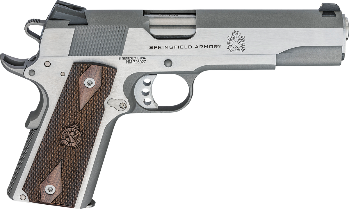 Springfield Armory 1911 Garrison 9mm Luger 5" 9+1 SAO Pistol - Stainless