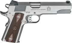 Springfield Armory 1911 Garrison 9mm Luger 5" 9+1 SAO Pistol - Stainless