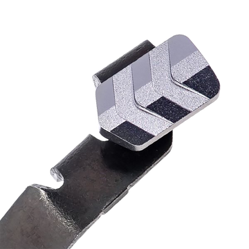 Tyrant CNC Extended Slide Release 9mm Glock 42/43/43X/48 6061 Aluminum - Gray