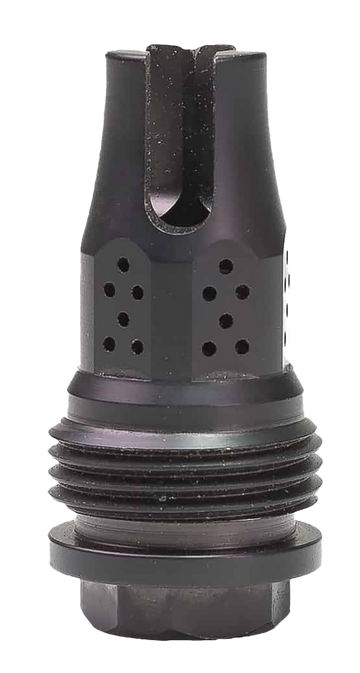 JK Armament HD War Eagle Compensator/Flash Hider 9mm 1/2x28 - Black Nitride Stainless