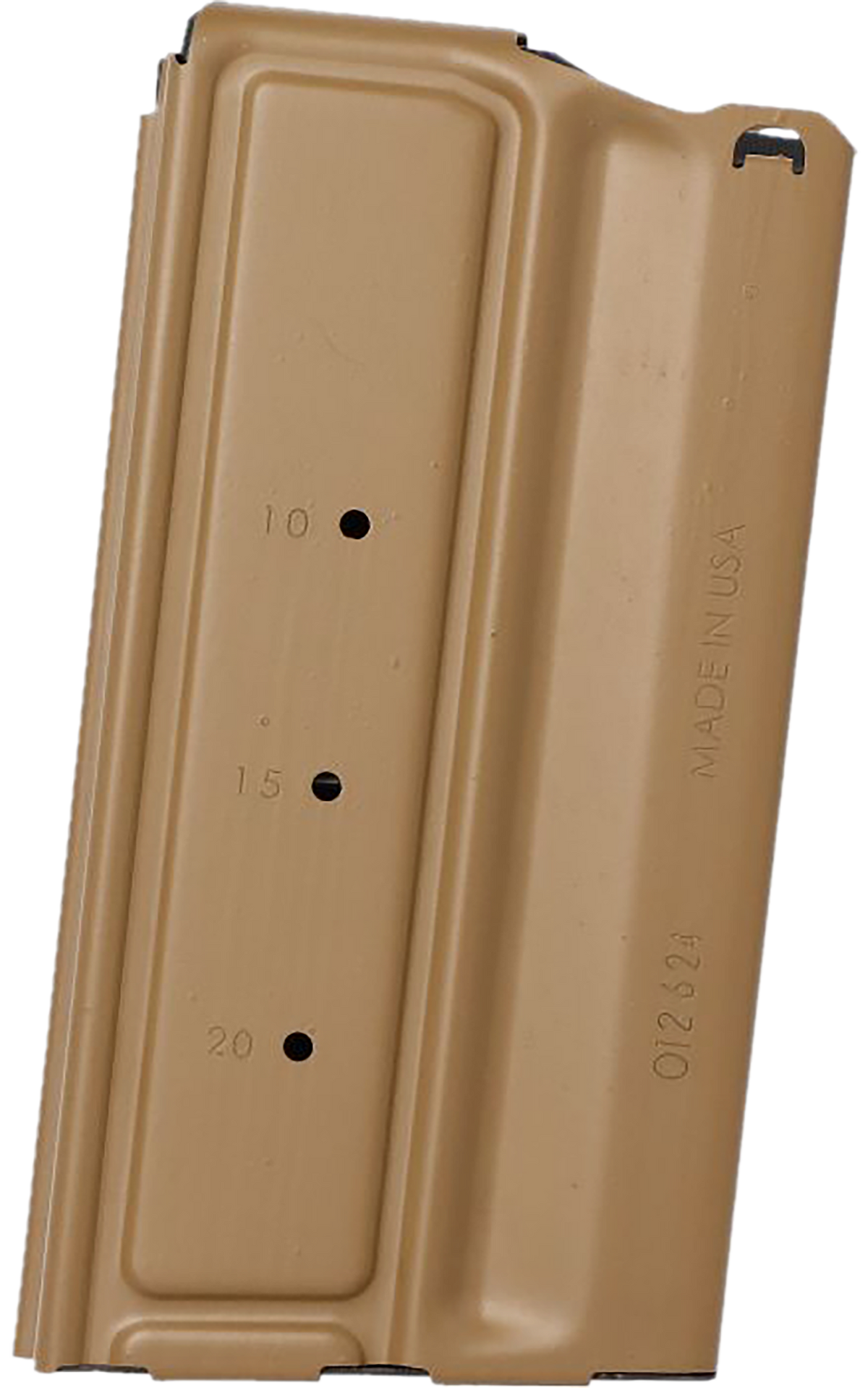 Sig Sauer MCX-Spear 20-Rd Double Stack Magazine 277 Sig Fury / 6.8x51mm / 6.5 Creedmoor / 7.62 NATO Coyote Tan Steel