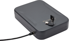 Hornady Lock Box XL Black Steel Holds 1 Handgun 10" x 7" x 2"