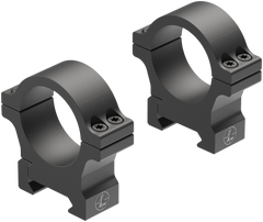 Leupold Open Range Cross-Slot 30mm Medium Matte Black Aluminum Scope Rings